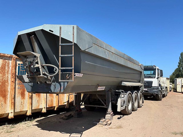 2008 zware kaiser s3803ab kieptrailer - afbeelding 1 van  10