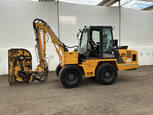 2009 ahlmann az45e & herder shmh 150 heggenslagmaaier - afbeelding 36 van  38