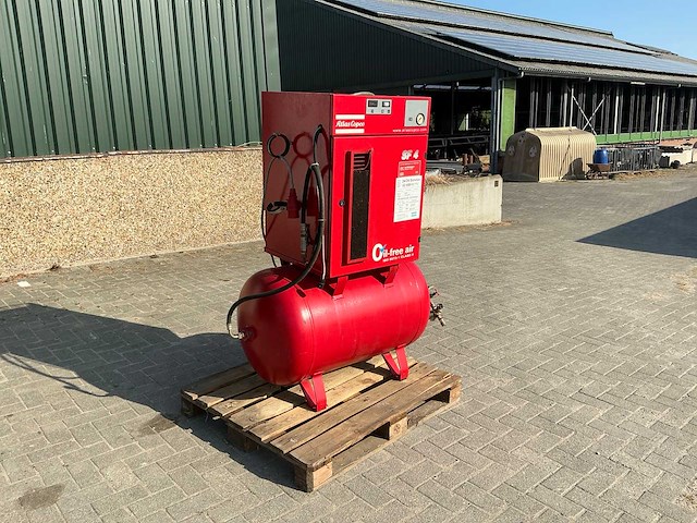 2009 atlas copco sf4ely luchtcompressor - afbeelding 1 van  10