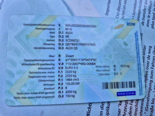 2009 audi q5 personenauto - afbeelding 21 van  32