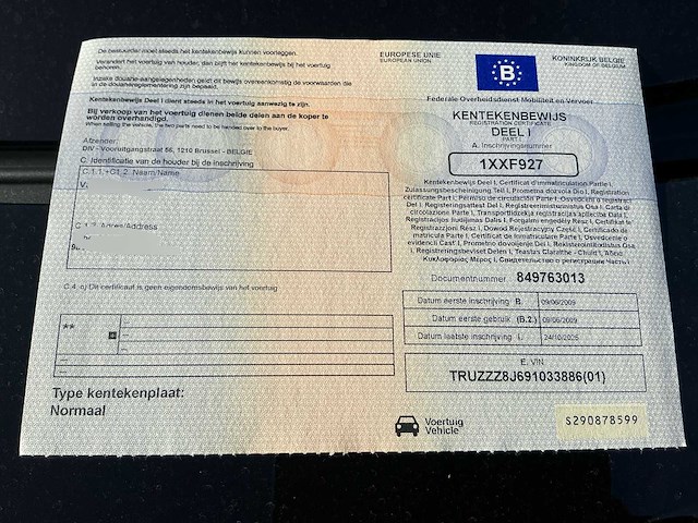 2009 audi tt 8j coupé - afbeelding 31 van  40