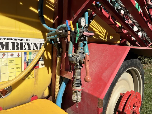 2009 beyne plk27/2500/260/7v veldspuit - afbeelding 13 van  42