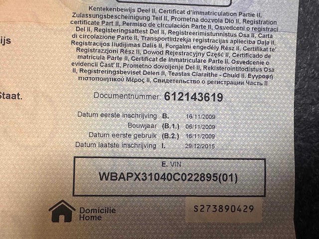 2009 bmw 520d - afbeelding 26 van  34