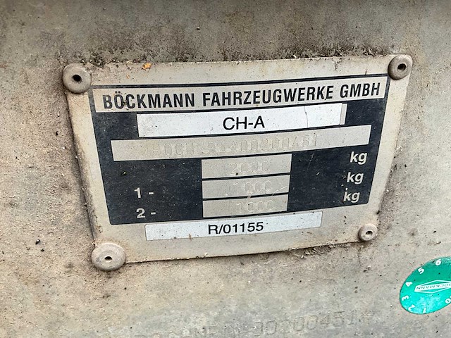 2009 böckmann ch-a aanhangwagen - afbeelding 5 van  23