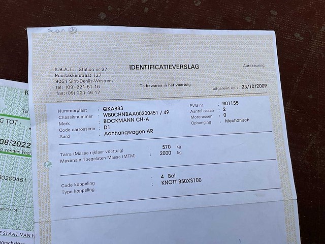 2009 böckmann ch-a aanhangwagen - afbeelding 13 van  23