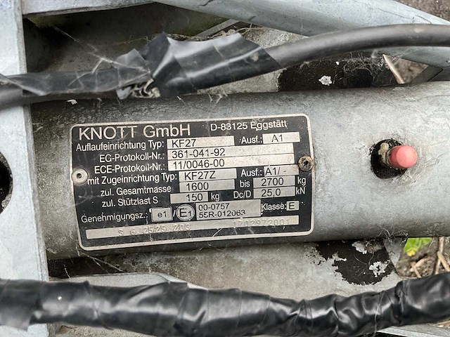 2009 böckmann ch-a aanhangwagen - afbeelding 2 van  23