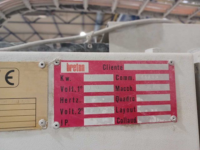 2009 breton nc 260 k 23 industriële cnc-machine - afbeelding 7 van  15