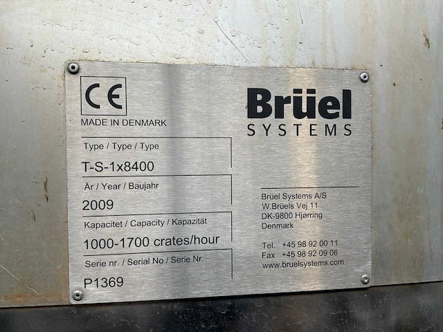 2009 bruel systems t-s-1x8400 was en verbindingslijn - afbeelding 22 van  29