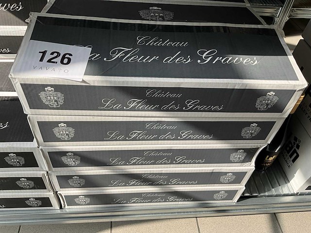 2009 château la fleur des graves graves de vayres rode wijn (28x) - afbeelding 4 van  4