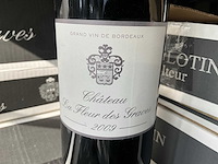 2009 château la fleur des graves graves de vayres rode wijn (30x) - afbeelding 2 van  5