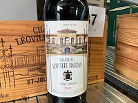 2009 château léoville barton st. julien-medoc rode wijn (10x) - afbeelding 2 van  5