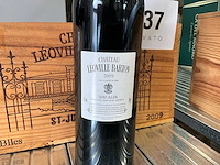 2009 château léoville barton st. julien-medoc rode wijn (10x) - afbeelding 3 van  5