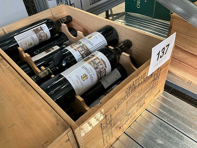 2009 château léoville barton st. julien-medoc rode wijn (10x) - afbeelding 4 van  5