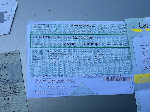 2009 chevrolet matiz personenauto - afbeelding 33 van  40