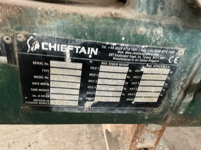 2009 chieftain fast to trailer - afbeelding 9 van  16