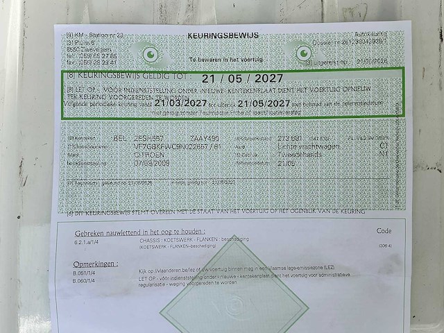 2009 citroën berlingo benzine (gekeurd voor verkoop!) - afbeelding 20 van  27