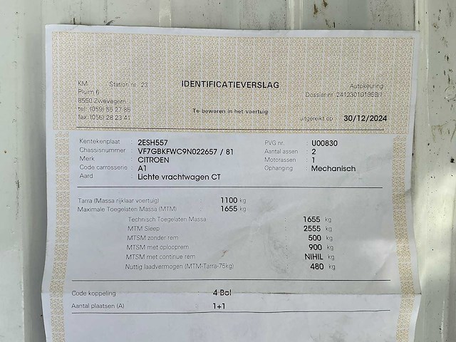 2009 citroën berlingo benzine (gekeurd voor verkoop!) - afbeelding 22 van  27