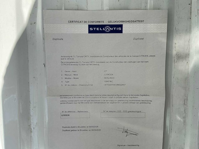 2009 citroën berlingo benzine (gekeurd voor verkoop!) - afbeelding 25 van  27