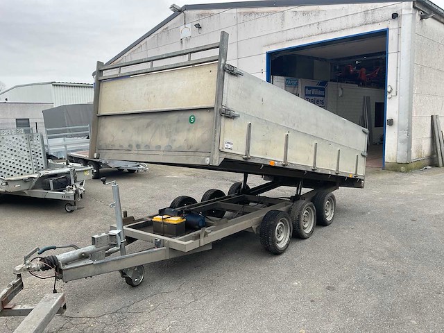 2009 delvan rem3500/3 kipperaanhangwagen - afbeelding 1 van  20