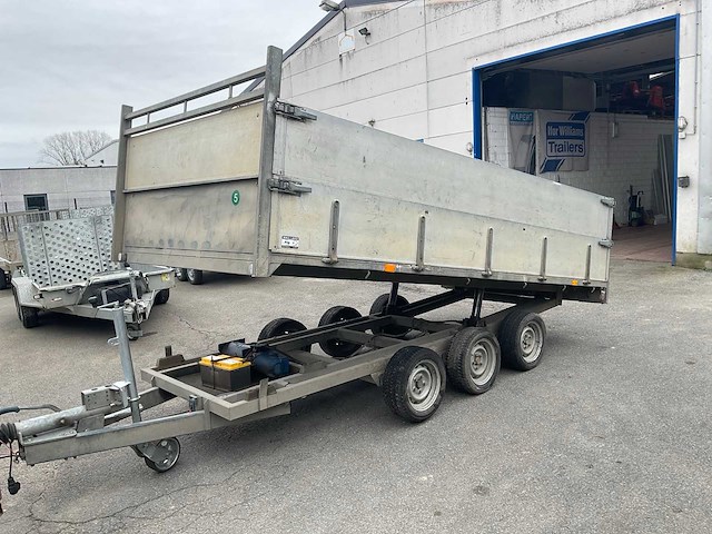 2009 delvan rem3500/3 kipperaanhangwagen - afbeelding 12 van  20