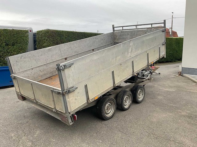 2009 delvan rem3500/3 kipperaanhangwagen - afbeelding 16 van  20