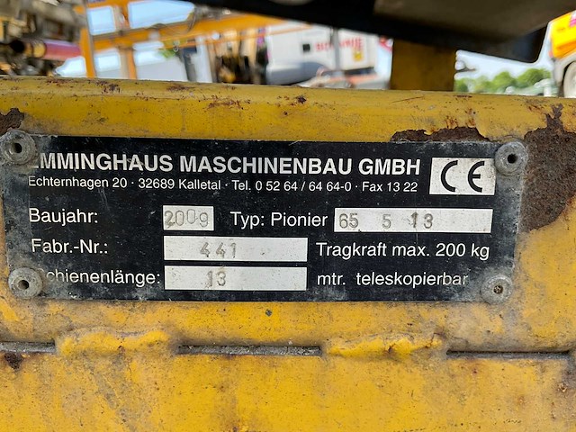 2009 emminghaus 65 513 verhuislift - afbeelding 8 van  16