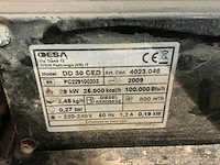 2009 esa dd 30 ced verrijdbaar heteluchtkanon - afbeelding 3 van  4