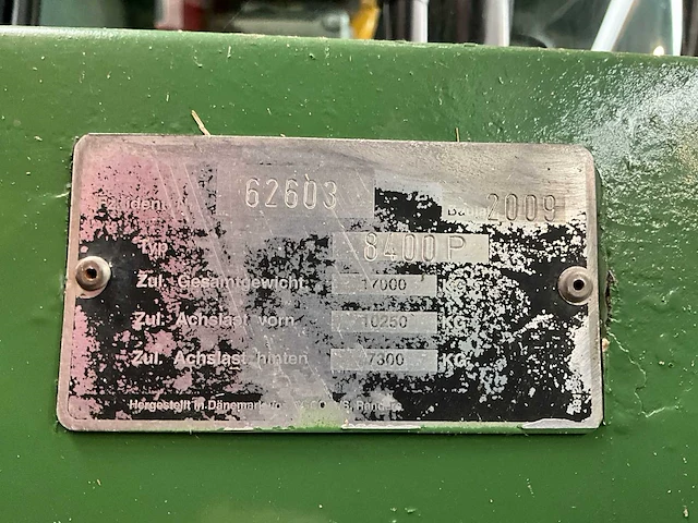 2009 fendt maaidorser - afbeelding 33 van  34