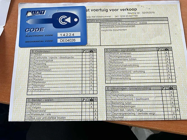 2009 fiat panda personenauto - afbeelding 10 van  19