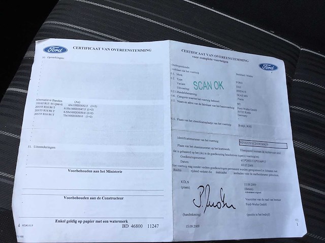 2009 ford focus - airco - geldige technische kleuring - afbeelding 15 van  18