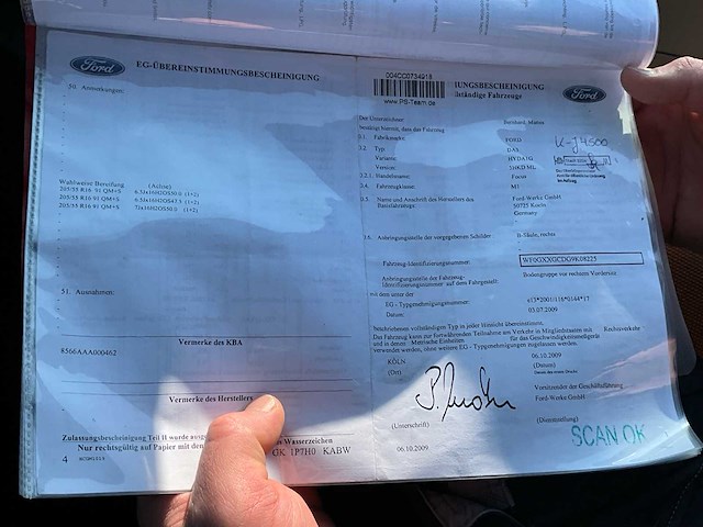 2009 ford focus st personenauto - afbeelding 12 van  16