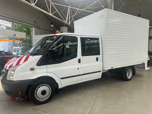 2009 ford transit dubbele cabine !!!79.000km!!! - afbeelding 9 van  26