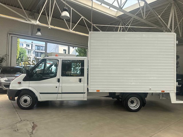2009 ford transit dubbele cabine !!!79.000km!!! - afbeelding 10 van  26