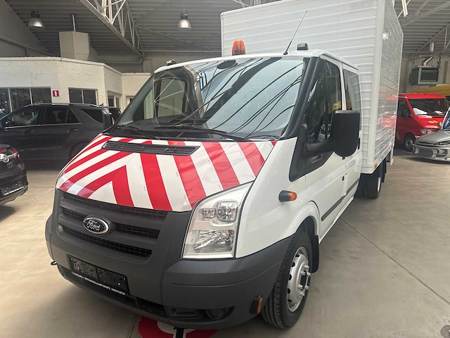 2009 ford transit dubbele cabine !!!79.000km!!! - afbeelding 8 van  19