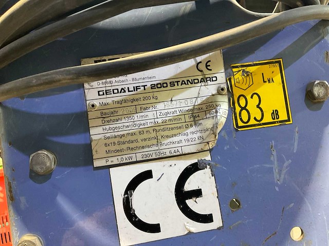 2009 geda-lift verhuislift - afbeelding 5 van  13