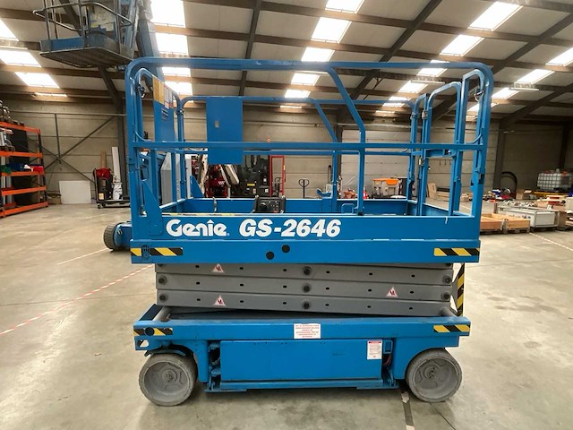 2009 genie gs-2646 - schaarlift - afbeelding 8 van  13