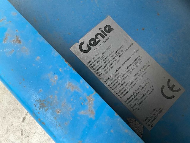 2009 genie gs-2646 - schaarlift - afbeelding 11 van  13