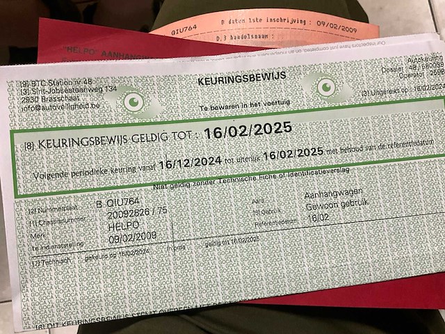 2009 helpo aanhangwagen - afbeelding 3 van  12