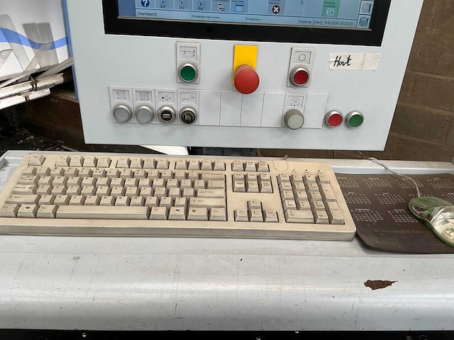 2009 holzma opt hpp350/43/43/x platen opdeelzaagmachine - afbeelding 28 van  30