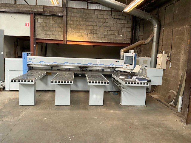 2009 holzma opt hpp350/43/43/x platen opdeelzaagmachine - afbeelding 12 van  30