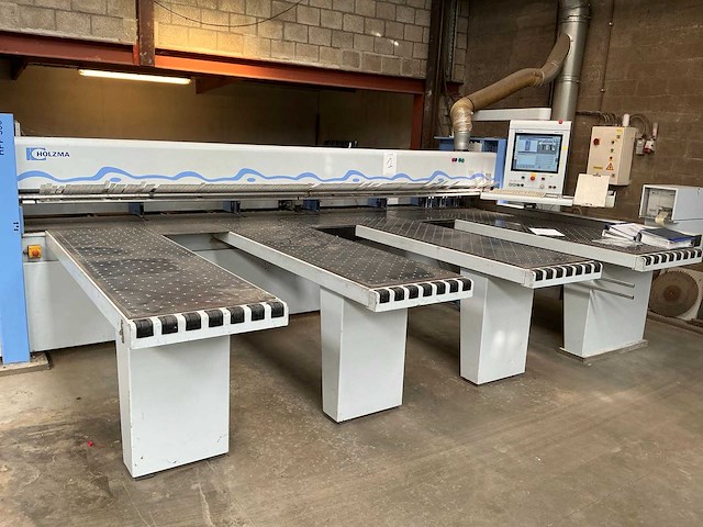 2009 holzma opt hpp350/43/43/x platen opdeelzaagmachine - afbeelding 23 van  30