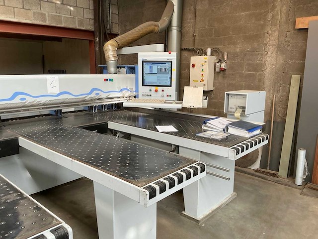 2009 holzma opt hpp350/43/43/x platen opdeelzaagmachine - afbeelding 25 van  30