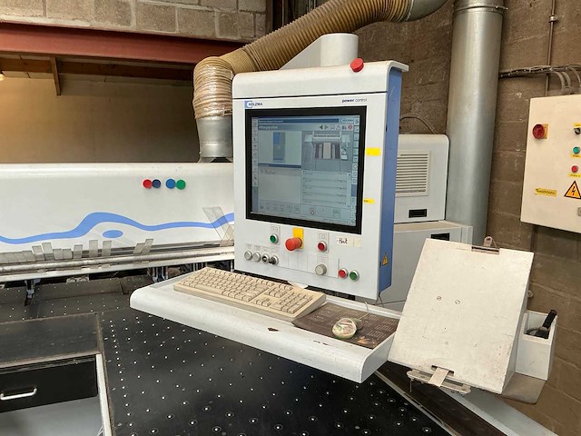 2009 holzma opt hpp350/43/43/x platen opdeelzaagmachine - afbeelding 26 van  30