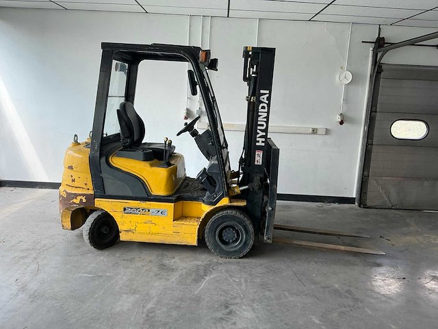 2009 hyundai 20da-7e vorkheftruck - afbeelding 8 van  19