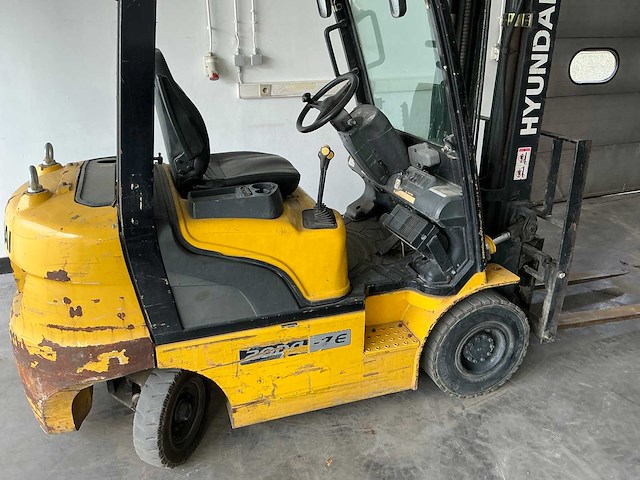 2009 hyundai 20da-7e vorkheftruck - afbeelding 9 van  19