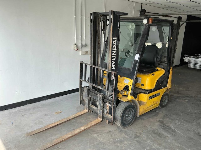 2009 hyundai 20da-7e vorkheftruck - afbeelding 13 van  19