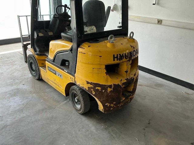 2009 hyundai 20da-7e vorkheftruck - afbeelding 15 van  19