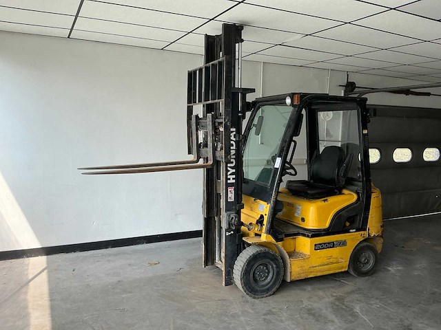 2009 hyundai 20da-7e vorkheftruck - afbeelding 6 van  16