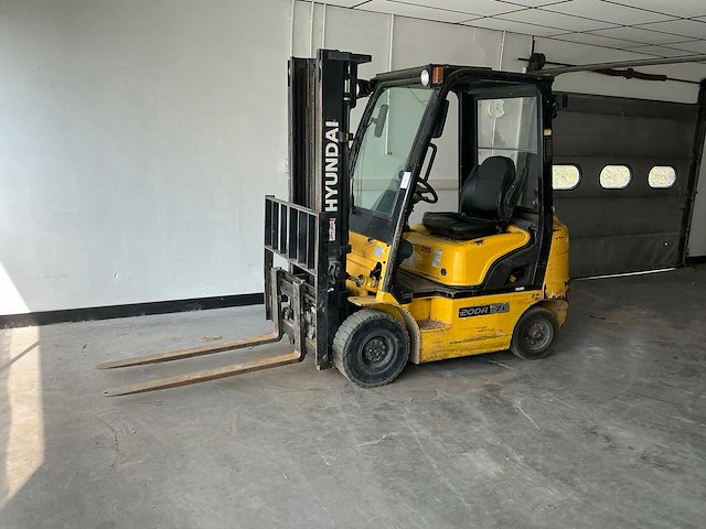 2009 hyundai 20da-7e vorkheftruck - afbeelding 1 van  16