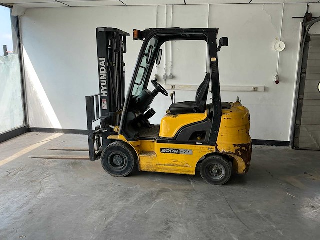 2009 hyundai 20da-7e vorkheftruck - afbeelding 18 van  19